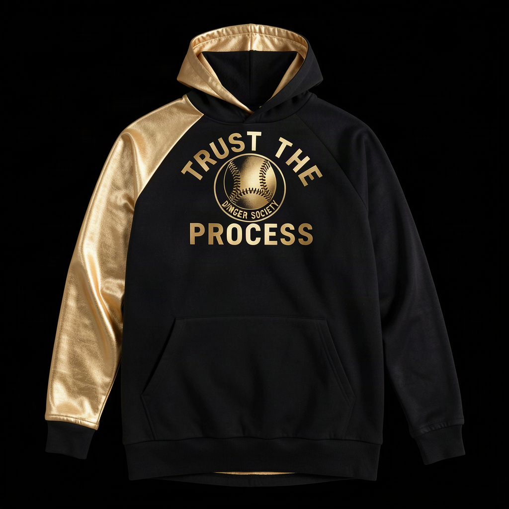 Gold Sleeve Raglan Hoodie