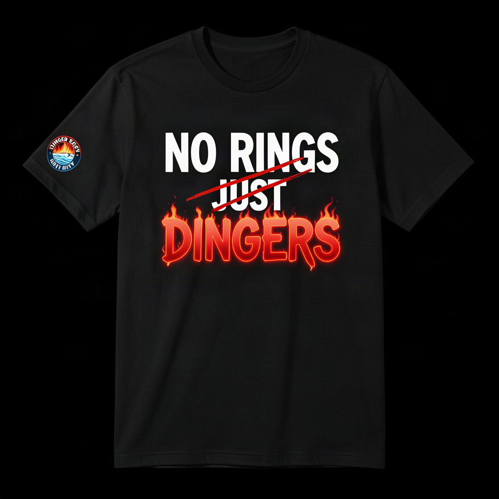 No Rings Just Dingers Tee